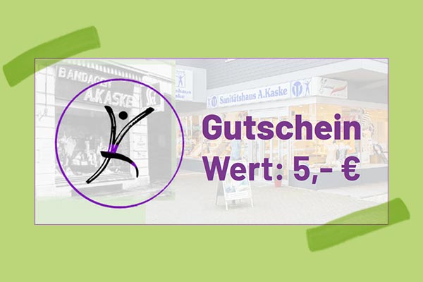 Gutschein Kaske Sanitätshaus